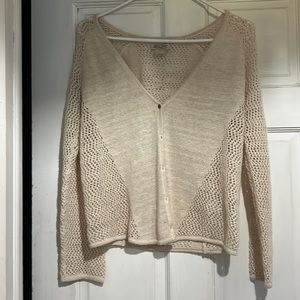 Lucky brand large cardigan linen